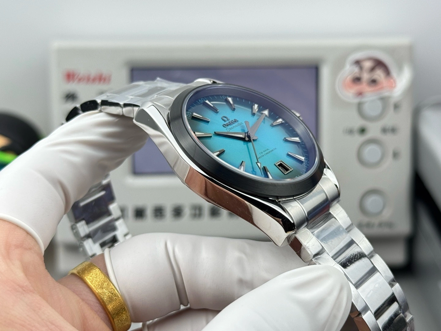 CBD Factory Omega Seamaster Aqua Terra 150M 41mm Gradient Turquoise Dial (220.10.41.21.03.006) 1:1 Super Clone – DD8900 Movement Bold 236